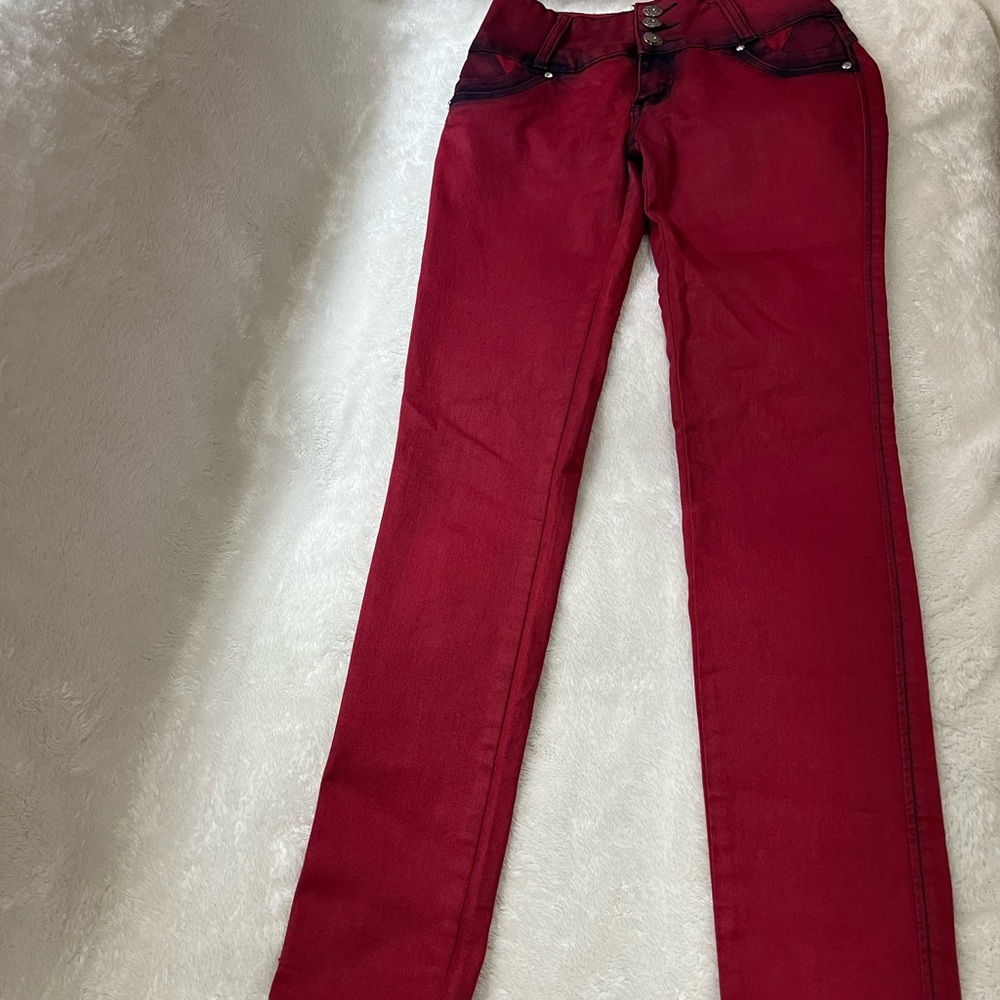 Silver Jeans Bold Red Denim